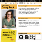 Casey Peck BE YOU Institute Photo