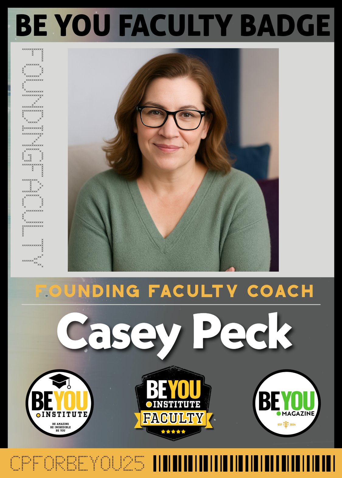 Casey Peck Faculty Badge